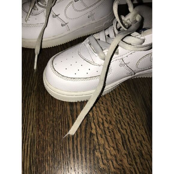 Nike Air Force 1 LV8 H020 Sisterhood White Royal TD Size 10C CT4400 All Over - Picture 10 of 10